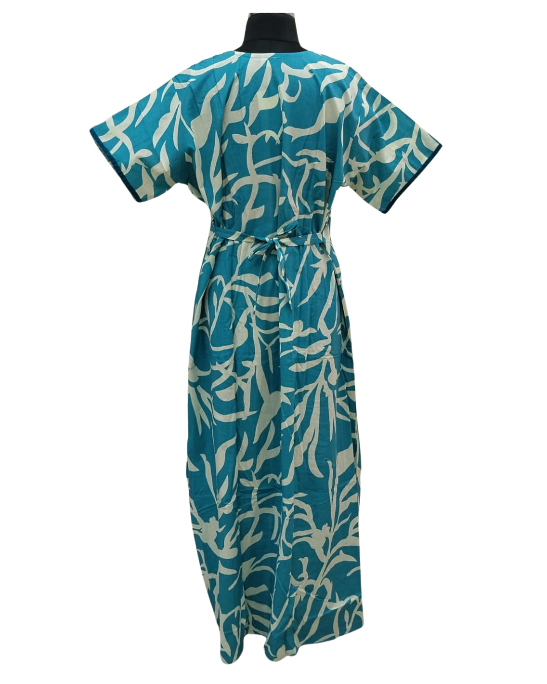 A - line Belt pattern XL - Koiri & Leafy print - Sea Green - 650B05