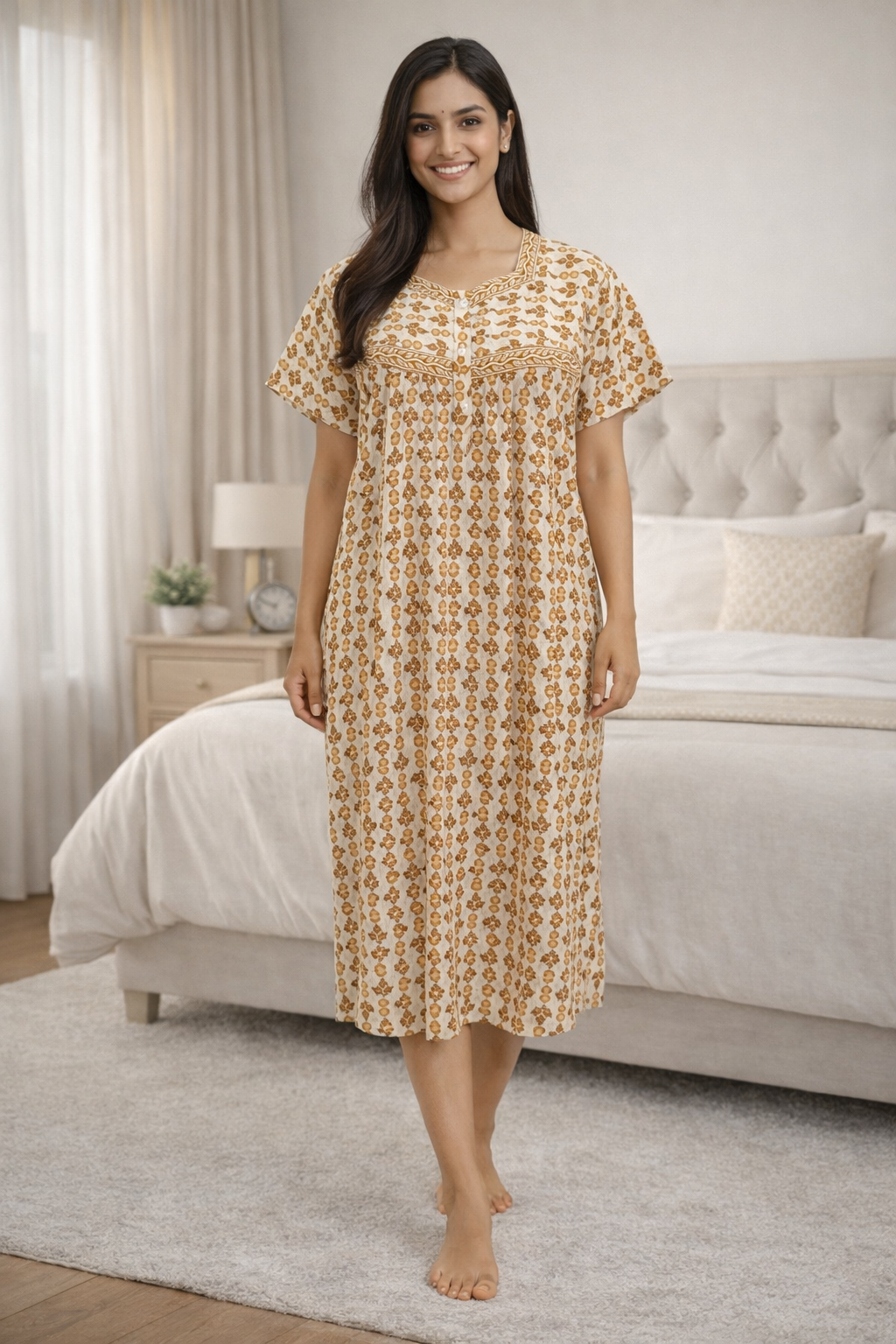 3/4 NIGHTY - MUSTARD - 201A - 28