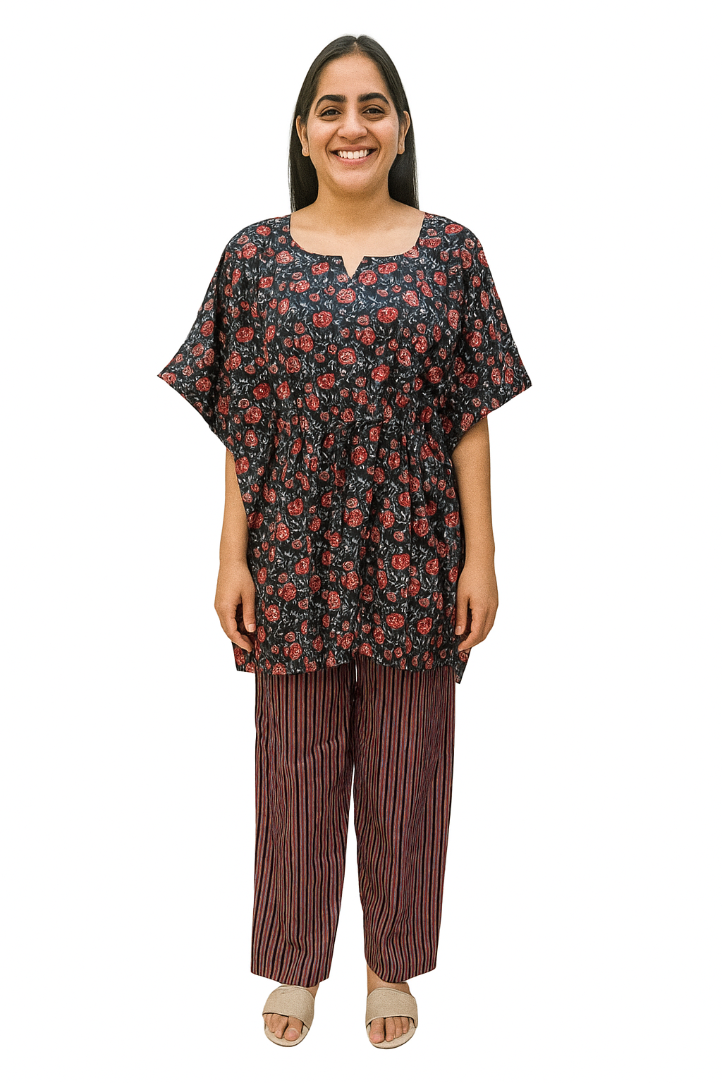 KHAFTAN PAJAMA SET COTTON 2XL - PJKAk
