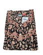 PLEATED FULL LENGTH MEDIUM - KALAMKARI PRINT- BOTTLE GREEN, BLACK & BLUE - 401E f