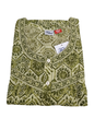 PLEATED FULL LENGTH MEDIUM - HEXAGON PRINT- YELLOW, RED & GREEN - 401E k