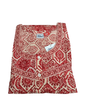 PLEATED FULL LENGTH MEDIUM - HEXAGON PRINT- YELLOW, RED & GREEN - 401E k