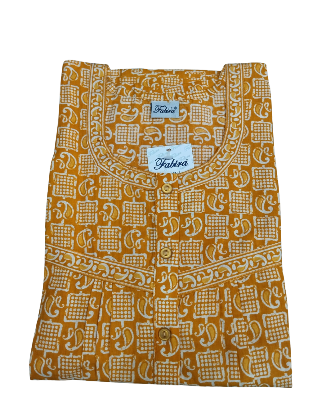 PLEATED FULL LENGTH REGULAR - KOIRI PRINT- PINK, RED, ORANGE, BLUE & YELLOW - 405 - P10