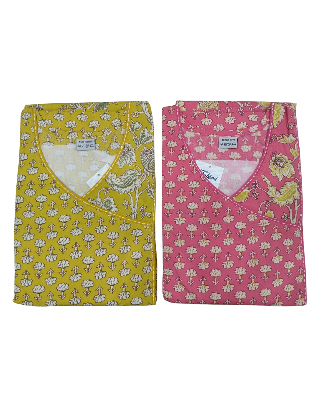 A - LINE BELT PATTERN - FLORAL MOTIF PRINT - SAGE GREEN, YELLOW & PINK - 550B02