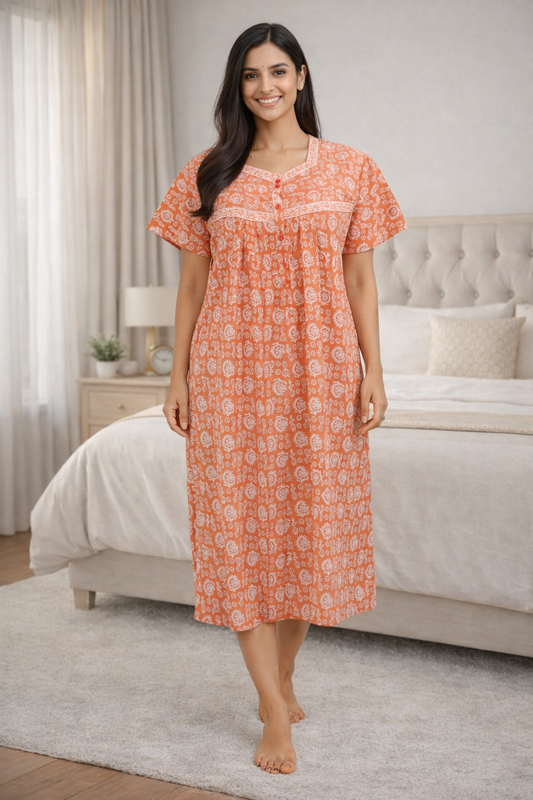 3/4 NIGHTY - PEACH - 201A -9