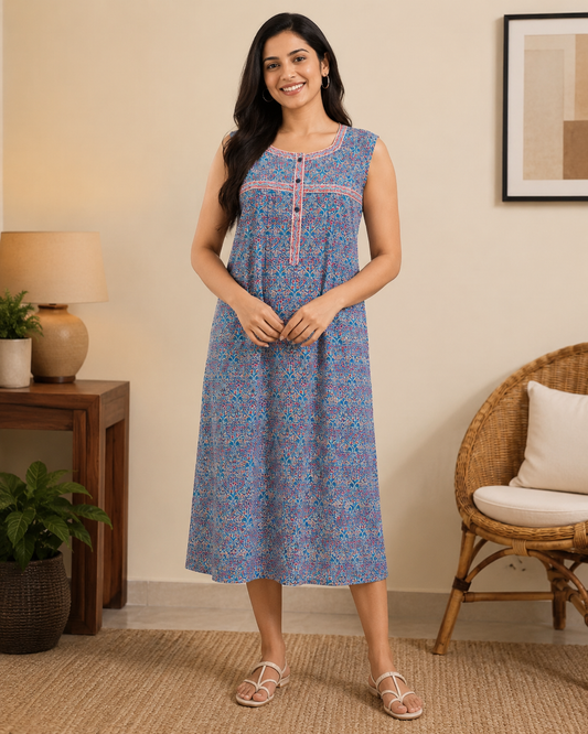 3/4 NIGHTY - BLUE - 201B - 18