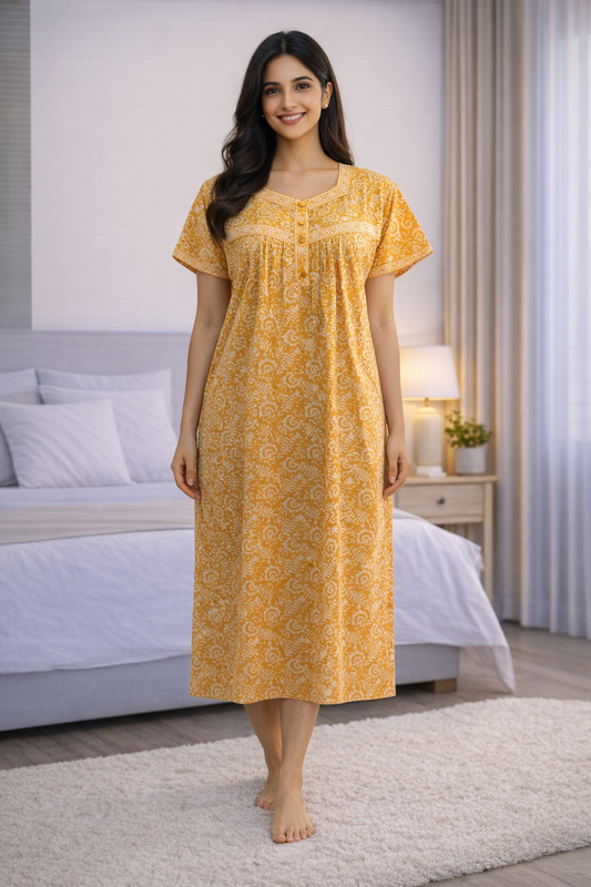 3/4 NIGHTY - YELLOW - 201A - 58