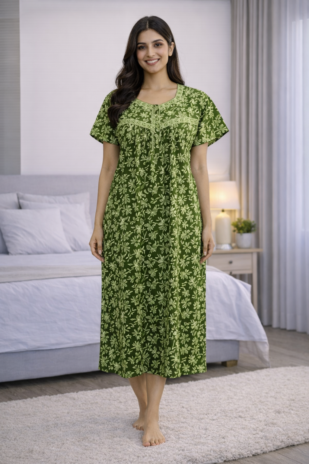 3/4 NIGHTY - GREEN- 201A - 60