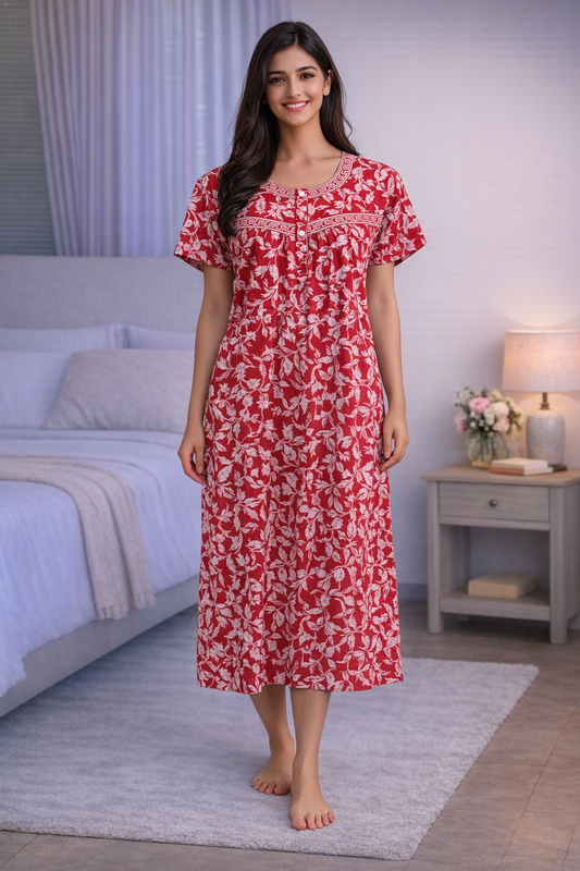 3/4 NIGHTY - RED - 201A - 103