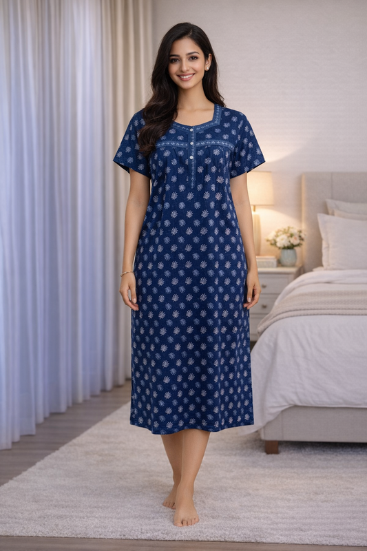 3/4 NIGHTY - INDIGO - 201A - 107
