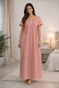 PLEATED FULL LENGTH MEDIUM - PATOLA PRINT- ORANGE & BLUE - 401E m