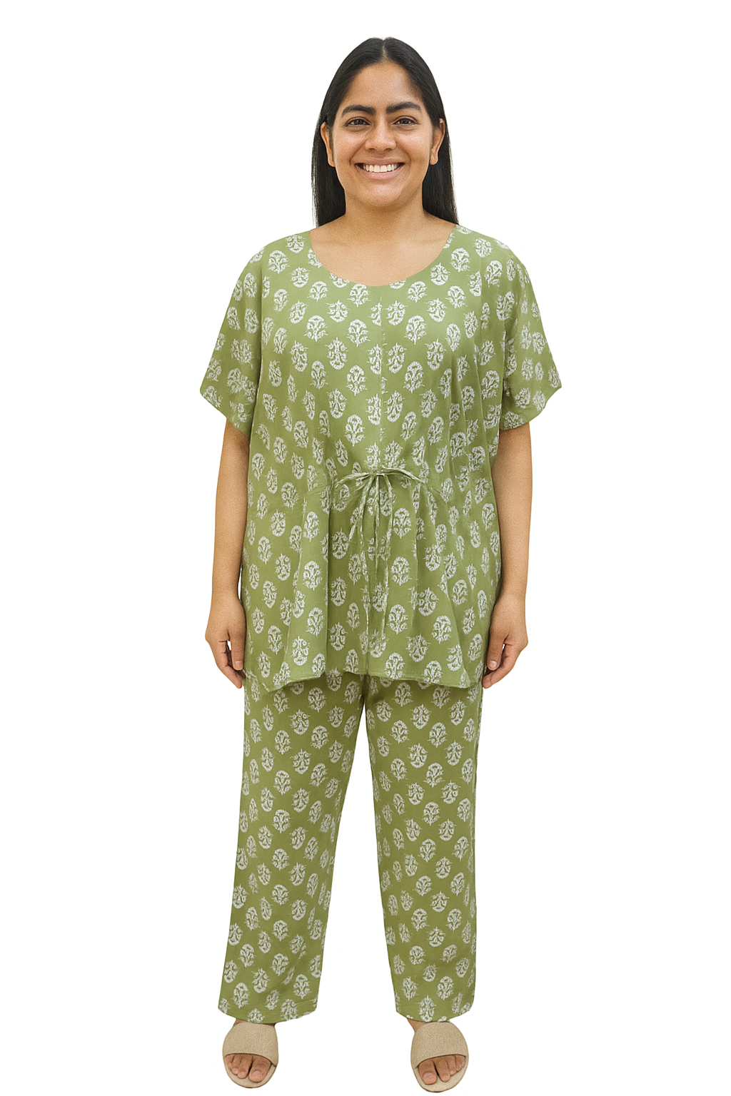 KHAFTAN PAJAMA SET COTTON - PJK05