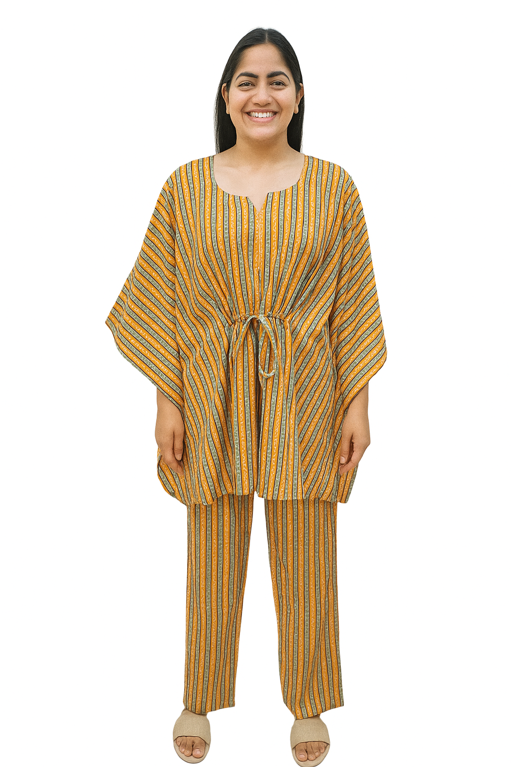 KHAFTAN PAJAMA SET COTTON 2XL - PJKAh