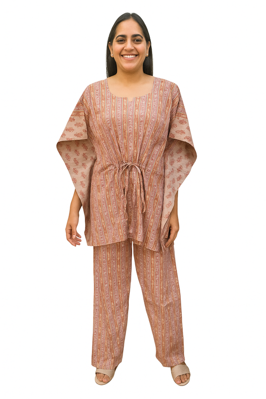 KHAFTAN PAJAMA SET COTTON 2XL - PJKAn