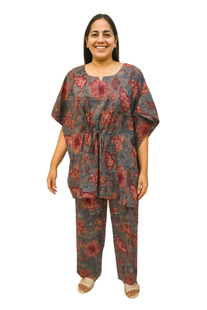 KHAFTAN PAJAMA SET COTTON 2XL - PJKAa