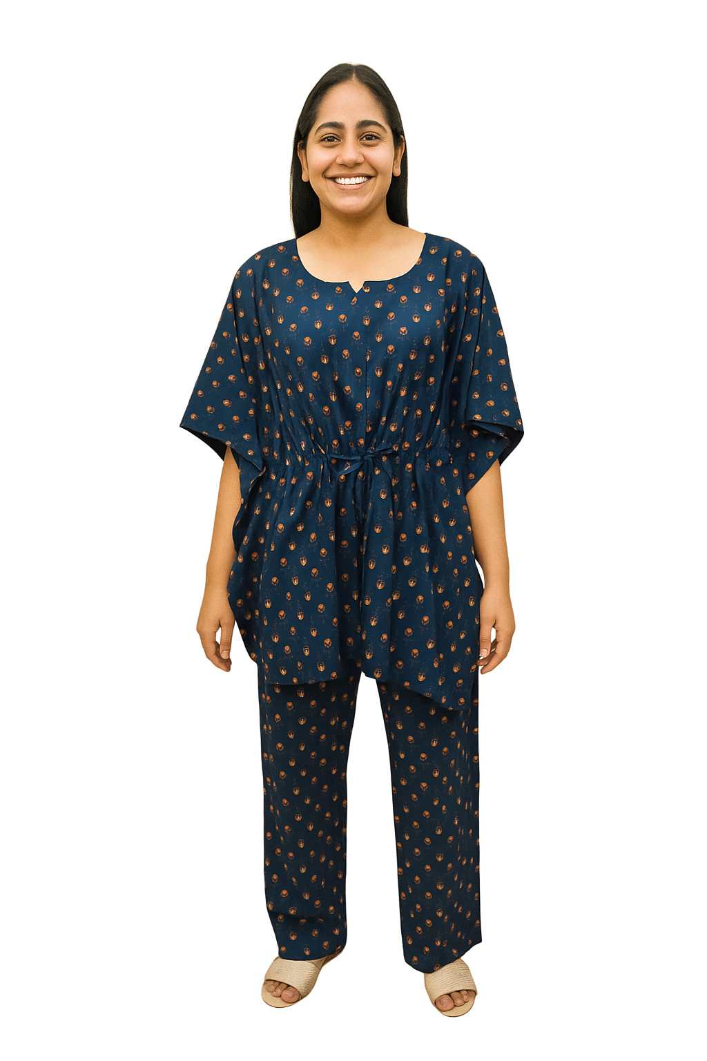 KHAFTAN PAJAMA SET COTTON 2XL - PJKAb
