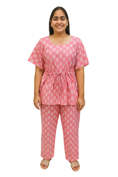 KHAFTAN PAJAMA SET COTTON 2XL - PJKAd