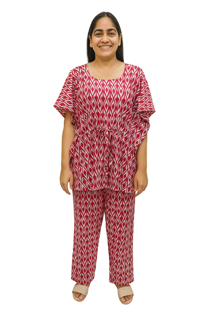 KHAFTAN PAJAMA SET COTTON 2XL - PJKAe