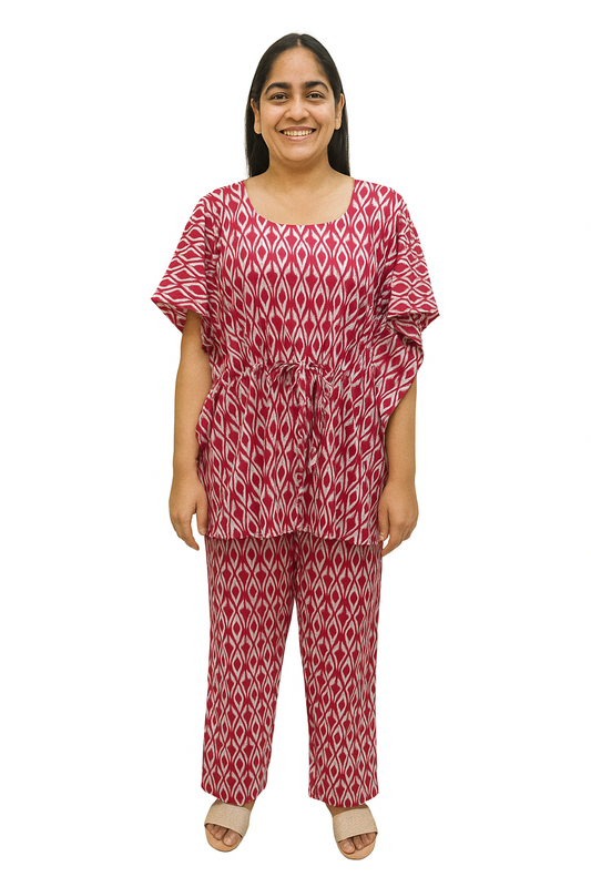 KHAFTAN PAJAMA SET COTTON 2XL - PJKAe