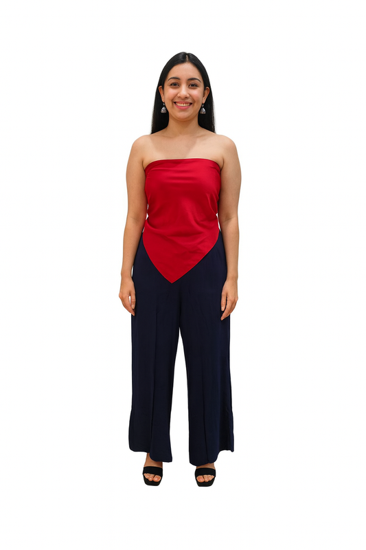 TENCIL PYJAMAS - NAVY BLUE