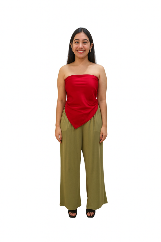 TENCIL PYJAMAS - MARSHY GREEN