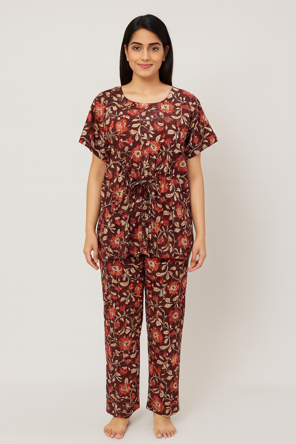 KHAFTAN PAJAMA SET COTTON - PJK08