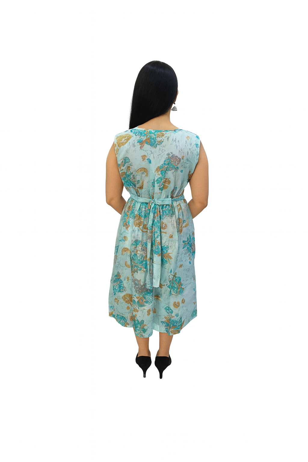 TUNIC PATTERN - BIG FLORAL - PISTA  201F