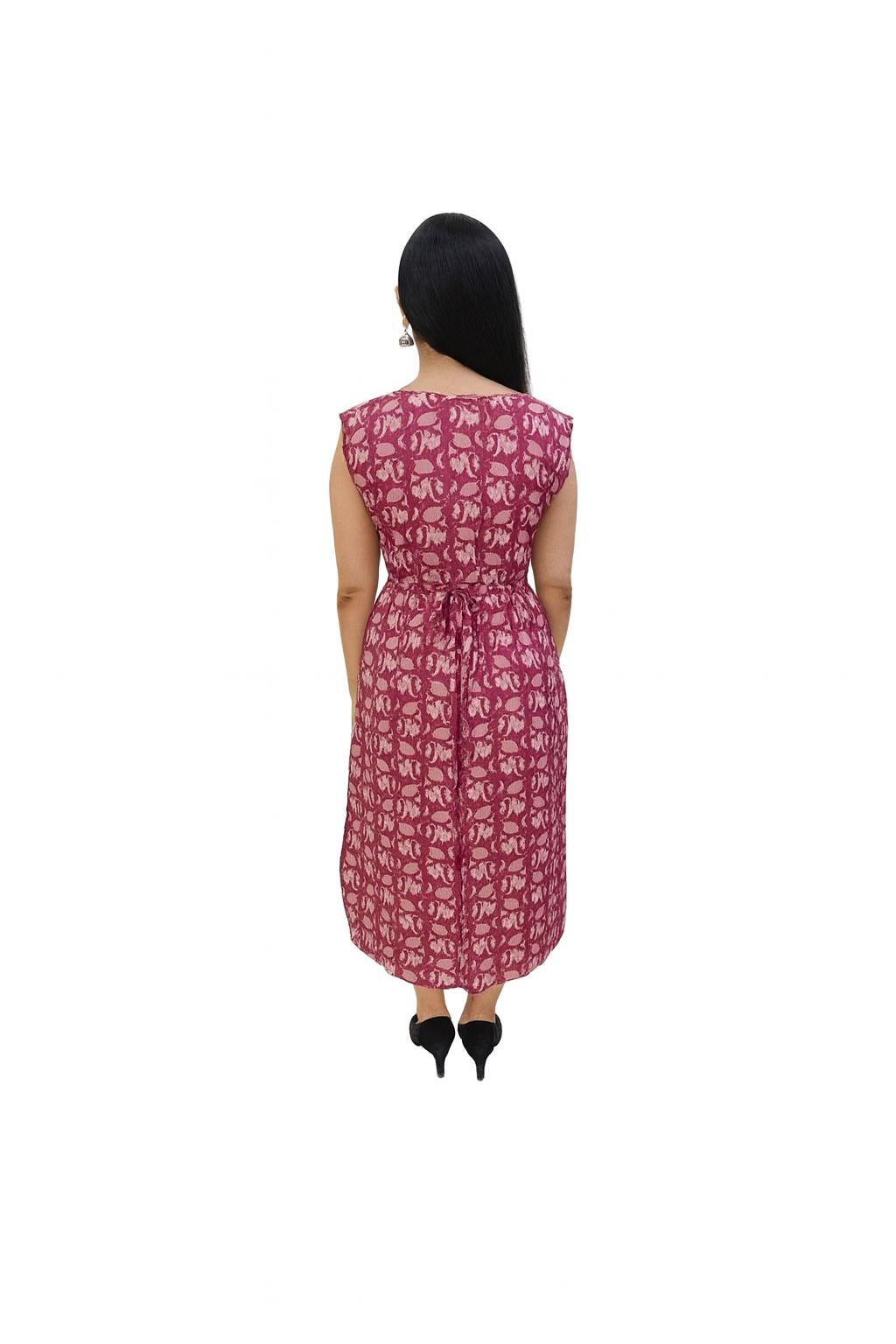 TUNIC PATTERN - MOTIFPRINT- MAROON 201F