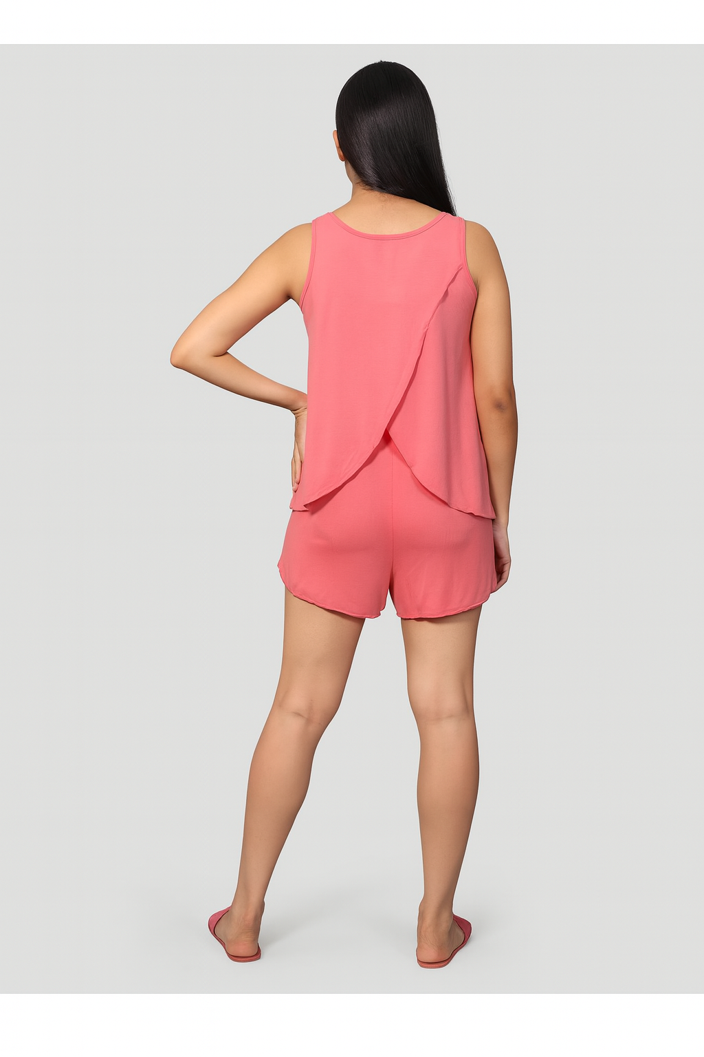 TENCIL SHORT SET - PINK