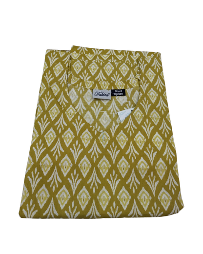 Half Khaftan – Diamond print - Sea green, Pink & Green - SK11