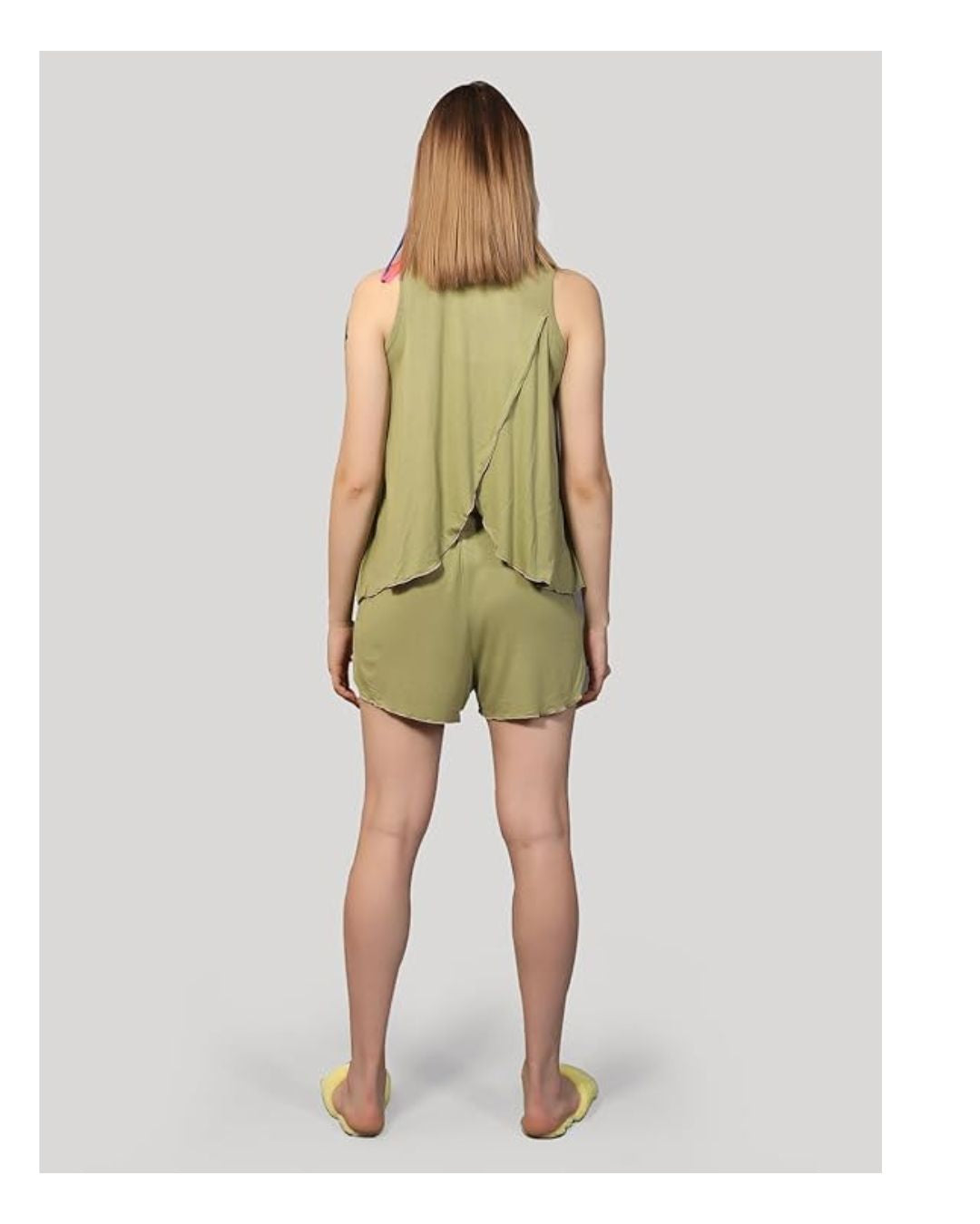 TENCIL SHORT SET - MARSHY GREEN