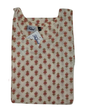 Cotton Short Top - Tiny Floral Buti Print - Ivory - 205S12